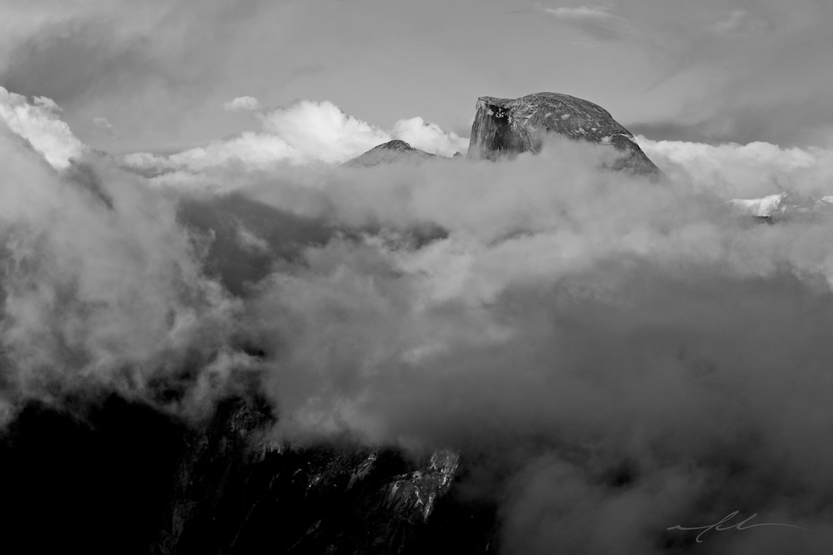 Picture of Half Dome from Glacier Point - by Mike Colón