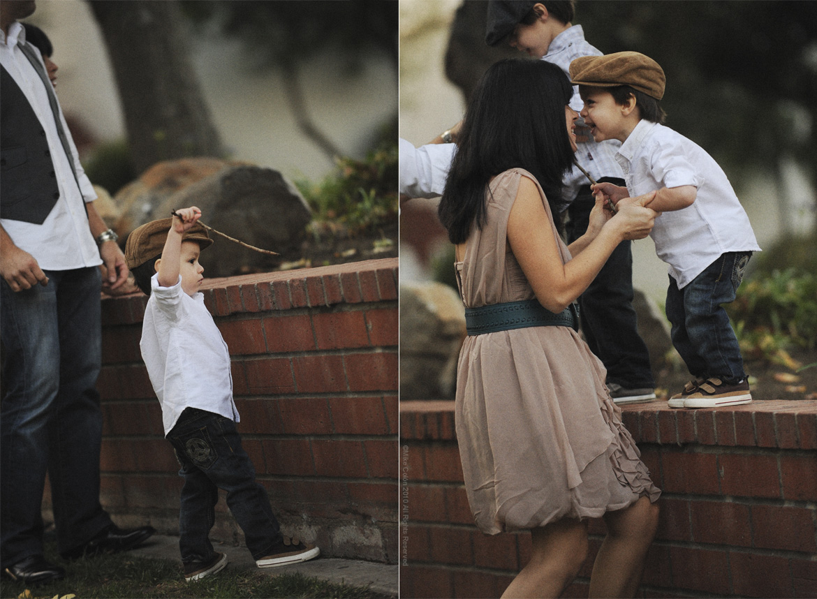 Jeremy Lucero and Family in Fullerton | Photography by MIke Colón